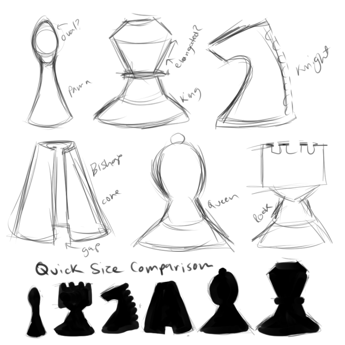 chess peices concepts